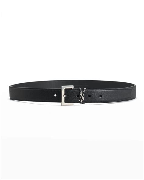 cintura ysl tarocca|Saint Laurent YSL Cintura Skinny Leather Belt.